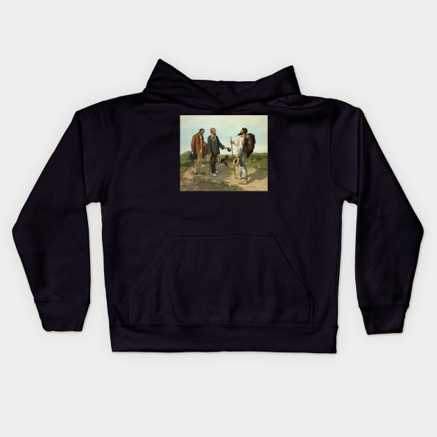 Salutations, Broski Kids Hoodie by TheTwist